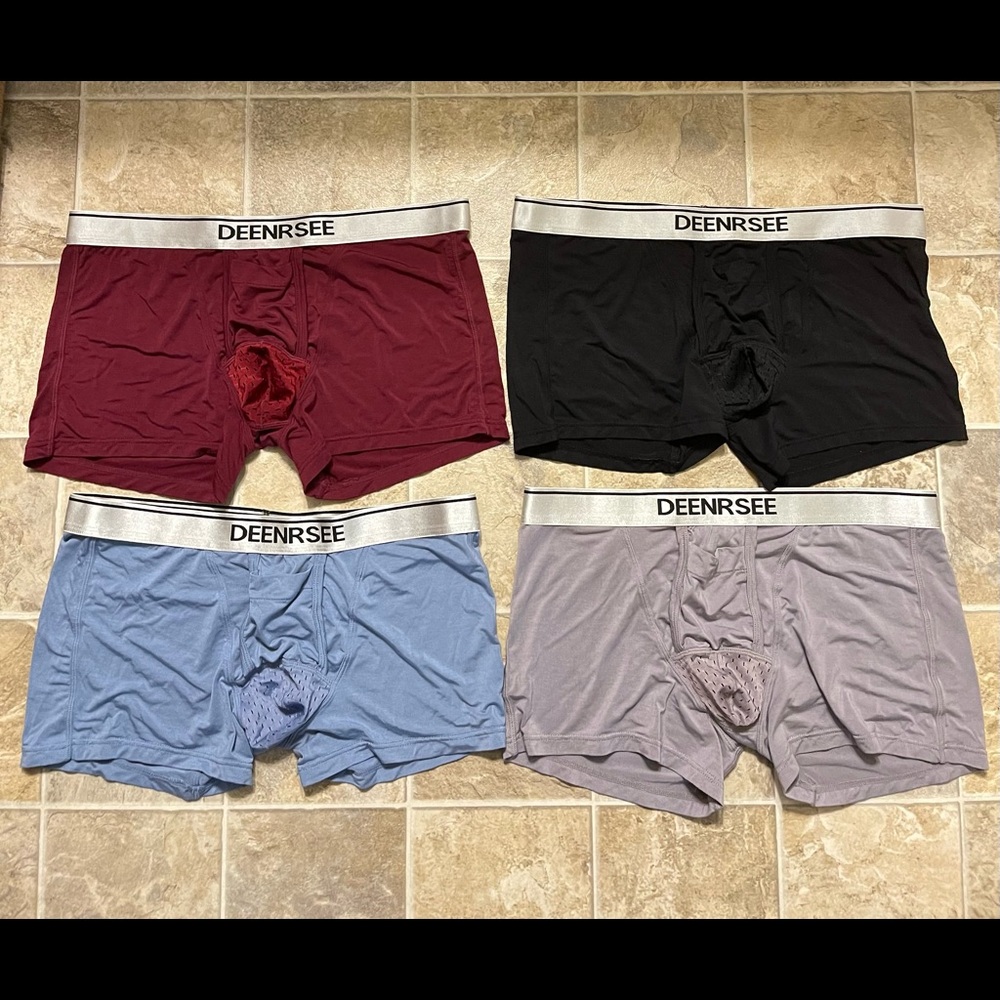 Deenrsee Ultra-soft Modal Dual Pouch Trunks